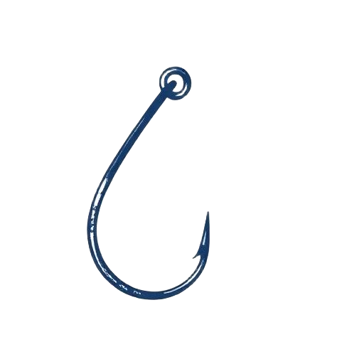 Fish hook — symbol of Tzaddi