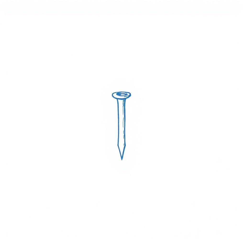 Nail — symbol of Vav